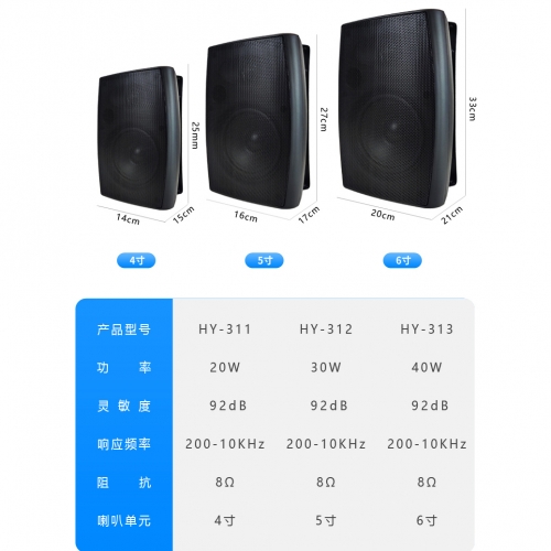 壁掛音箱